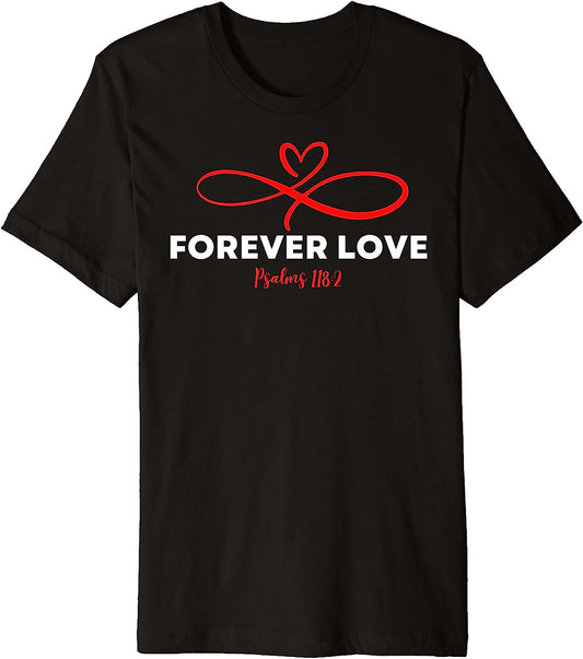 Forever Love - Premium T-Shirt - Fun and Inspirational Design by Crucial Key
