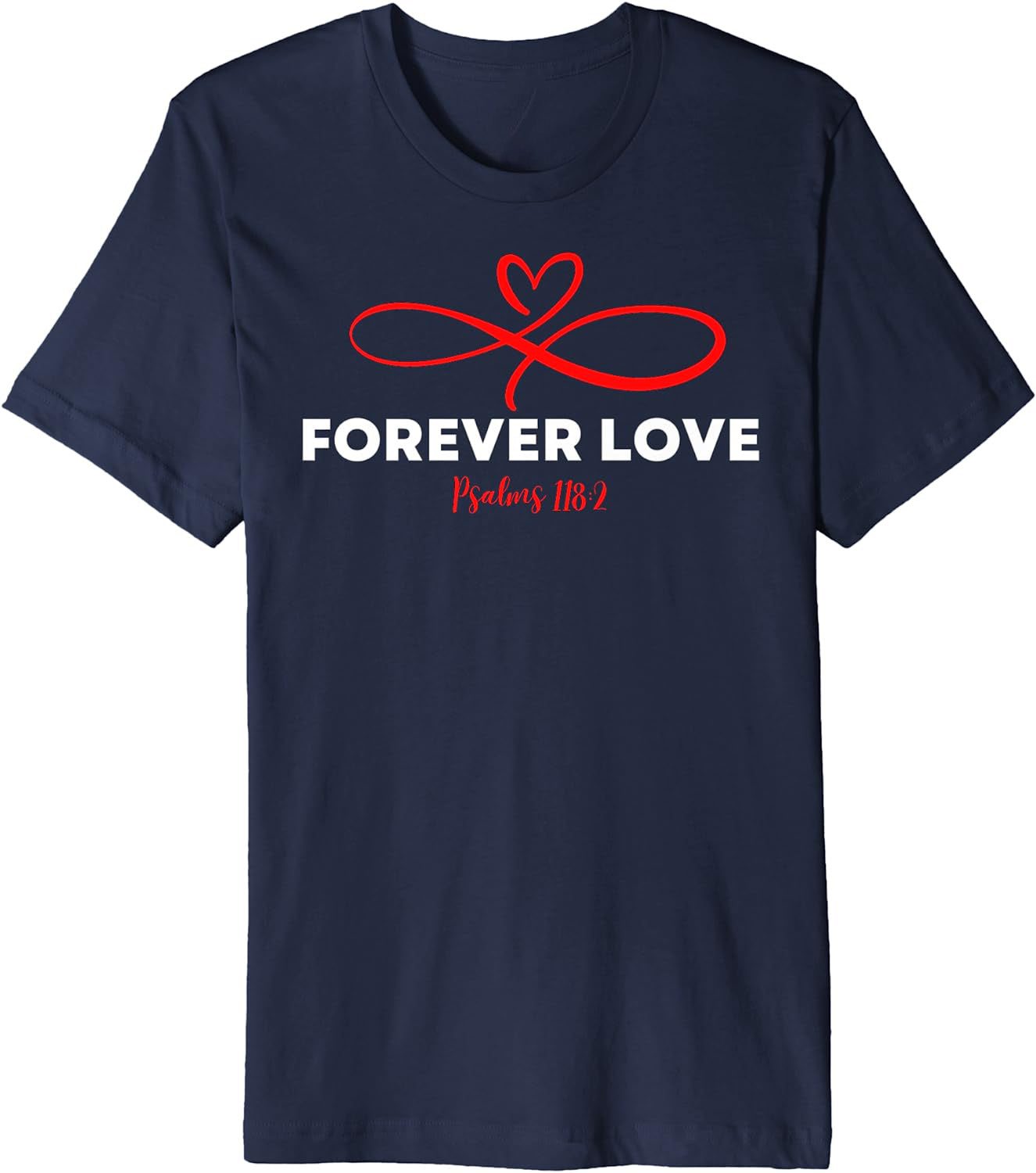 Forever Love - Premium T-Shirt - Fun and Inspirational Design by Crucial Key