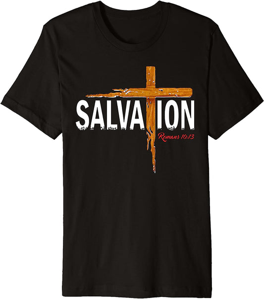 Salvation - Premium T-Shirt - Fun and Inspirational Design by Crucial Key