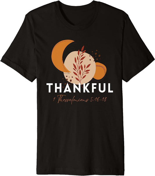 Thankful - Premium T-Shirt - Fun and Inspirational Design by Crucial Key