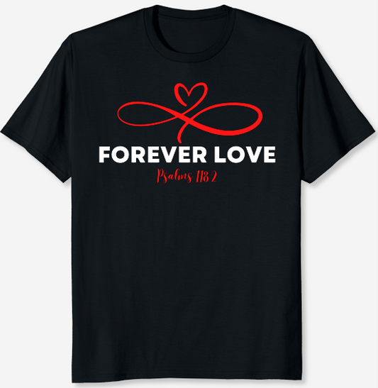 Forever Love - Standard T-Shirt - Fun and Inspirational Design by Crucial Key