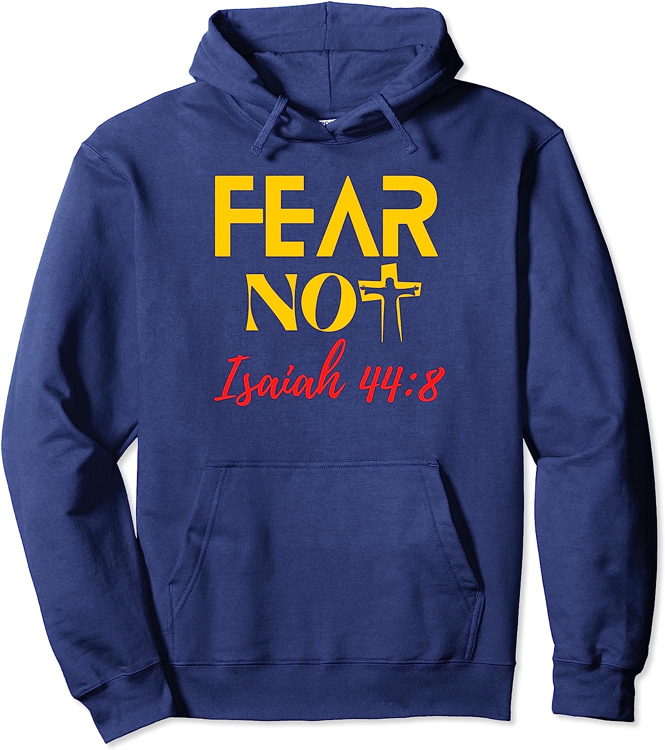 Fear Not - Pullover Hoodie - Fun, Inspirational Design by Crucial Key