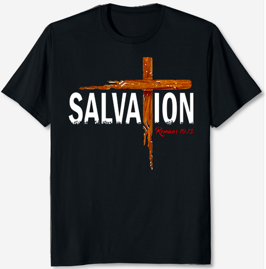 Salvation - Standard T-Shirt - Fun and Inspirational Design by Crucial Key